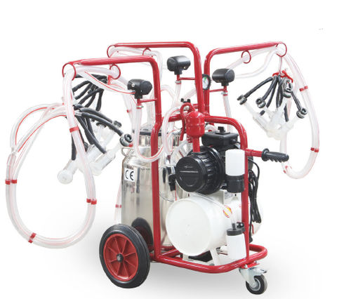 Ordenhadeira para cabras - 8680640079523 - BARBAROS MOTOR MAKINA SANAYI IC VE DIS TIC LTD STI - > 4 / com motor elétrico / móvel