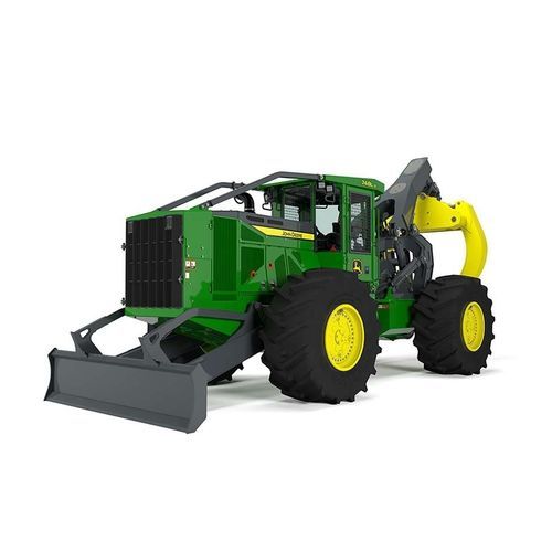 Skidder com garra - 848L-III - John Deere Forestry - autopropelido