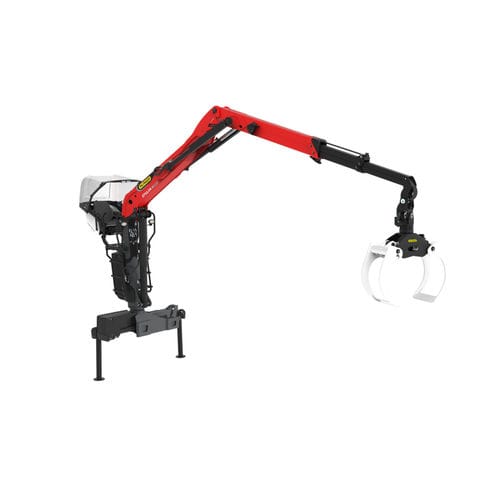 Grua florestal montada em caminhão - M Series - EPSILON Kran GmbH - com lança articulada