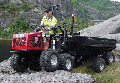 Carreta com 2 eixos - Carrier - Alstor AB - florestal