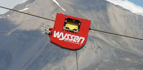 Carro-trole florestal - HY-2 - Wyssen Seilbahnen AG - para movimentação em cabo