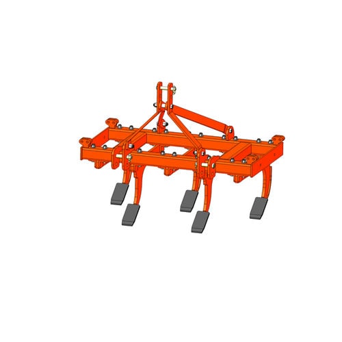Cultivador montado - CVSM Series - DASMESH MECHANICAL WORKS, AMARGARH - de dentes rígidos / com engate em 3 pontos