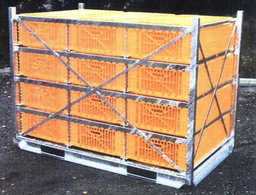 Caixa de transporte de perus - BF - Carfed - de frangos / em plástico