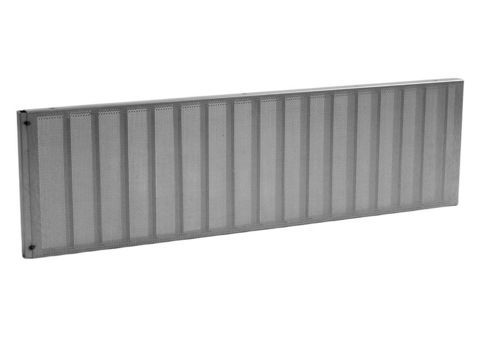 Calha de piso em concreto - KMP300 - KONGSKILDE Industries A/S - em aço galvanizado / com grelha / plana