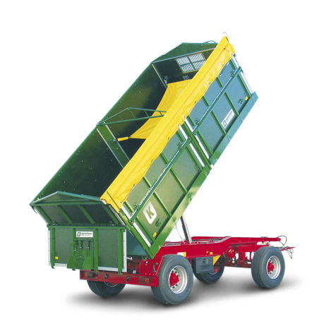 Carreta basculante - HKD 302 - Peter Kröger GmbH - basculante / com 2 eixos / agrícola