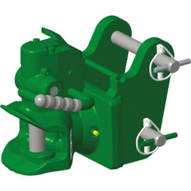 Suporte de fixação de engate automático - RO*855 A / RO*865 A - LH Lift Oy