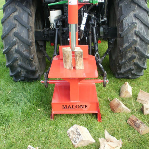 Rachador de lenha hidráulico - MALONE FARM MACHINERY - vertical / montado em trator