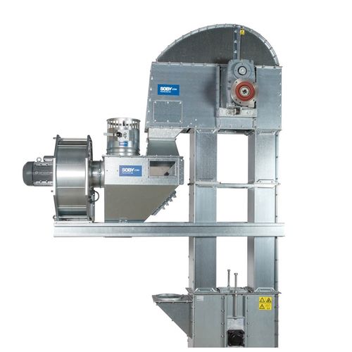 Máquina de pré-limpeza para cereais - P series - SOBY - com aspirador