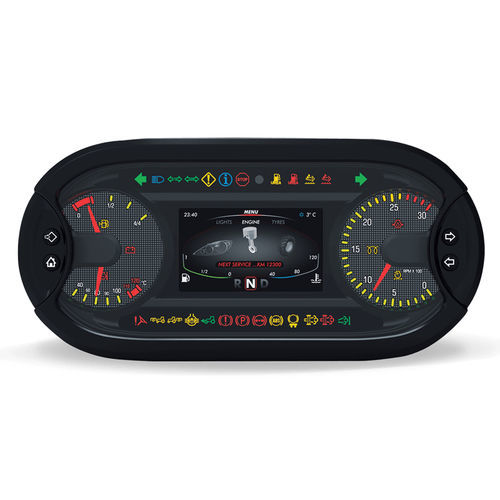 Painel de instrumentos analógico -  REVO PLUS - TIMA s.r.l. - com display / com indicador / IP65