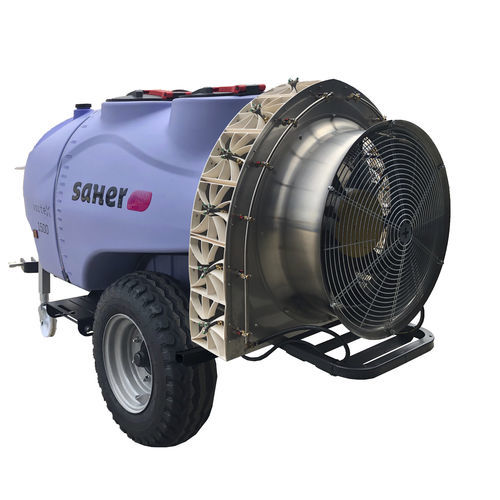 Atomizador de arrasto - VORTEX ARCUM - Saher Maquinaria Agricola - para culturas arbóreas / para grandes áreas de cultivo / hidráulico