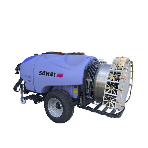 Atomizador de arrasto - VORTEX INVERTER PARRAL - Saher Maquinaria Agricola - para culturas arbóreas / para grandes áreas de cultivo / hidráulico