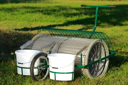 Colheitadeira para frutas - 1100M - Huemer Obsterntetechnik - para operador a pé