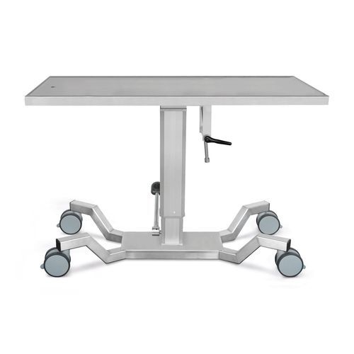 Mesa cirúrgica veterinária com acionamento elétrico - 601420 - Eickemeyer Veterinary Equipment Ltd - com acionamento hidráulico / retangular / em aço inoxidável