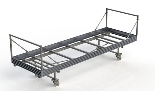 Bancada de cultivo de altura regulável - J. Huete Greenhouses