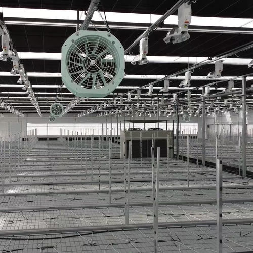 Sistema de ventilação para estufa - J. Huete Greenhouses