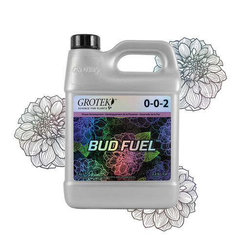 Fertilizante orgânico - BUD FUEL™ - grotek - com oligoelementos / líquido / para adubação foliar