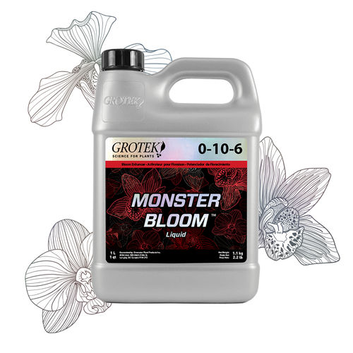 Fertilizante orgânico - MONSTER BLOOM™ - grotek - PK / líquido / para adubação foliar