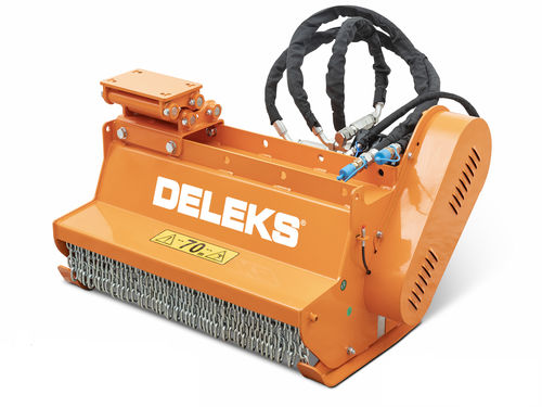 Triturador acoplado - ARH-120 - DELEKS SRL - de martelos / florestal / 10 martelos