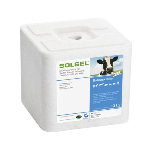 Suplementação em bloco para bovinos - solsel - para caprinos / para cavalos / para ovinos