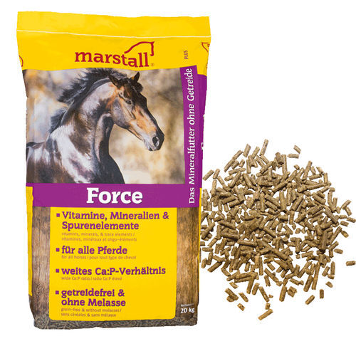 Suplemento para animais - Force - Marstall - para cavalos / de vitaminas / mineral