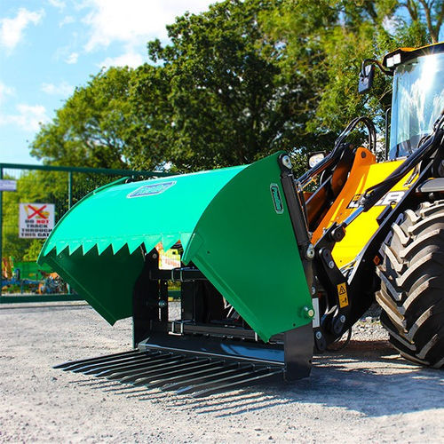 Caçamba de desensilagem - SG 1300 HX - Prodig Attachments - para limpeza de áreas agrícolas