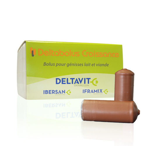 Bólus de nutrição - DELTABOLUS™ CROISSANCE - deltavit - para bovinos / para bezerras / para vacas em aleitamento