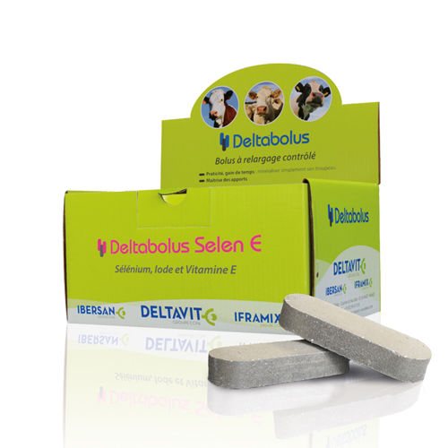 Bólus de nutrição - DELTABOLUS™ Selen E - deltavit - para bovinos / para bezerras / para vacas em aleitamento