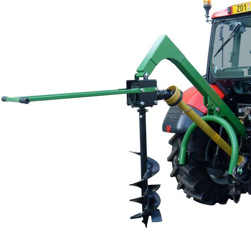 Trado montado em trator - SOIL DRILL - Bystroň - Integrace s.r.o.