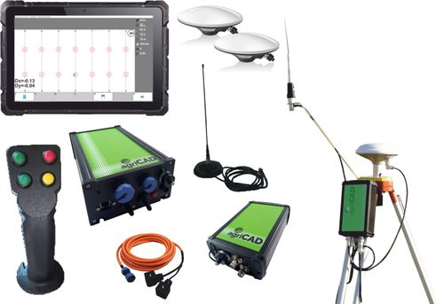 GPS para instalação de vinhedos - s.c.s. survey cad system