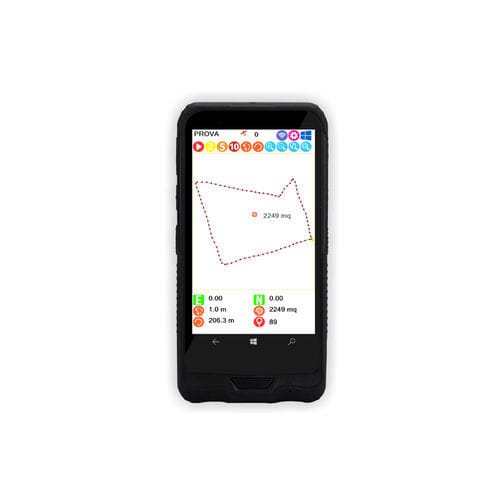 Aplicação móvel de gestão - K50 versione A - s.c.s. survey cad system - agrícola