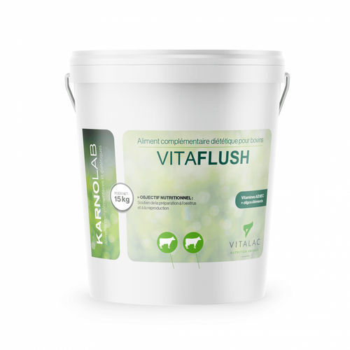 Suplemento para animais - VITAFLUSH - VITALAC - para bovinos / de vitaminas / mineral