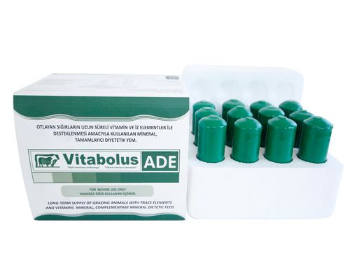 Bólus de nutrição - Vitabolus ADE - Royal İlaç - para bovinos / para correção de deficiências nutricionais / de selênio