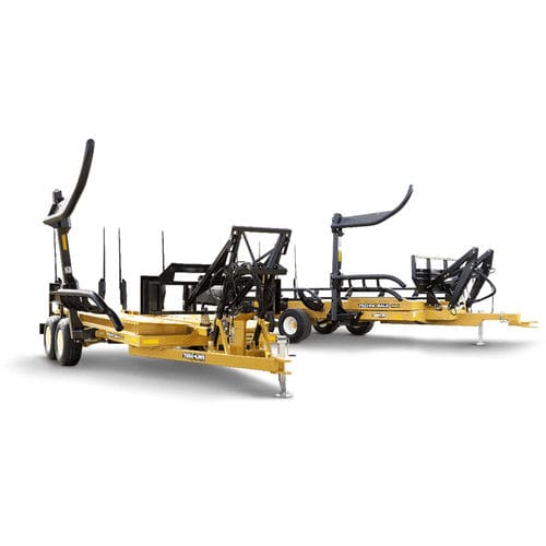 Carreta autocarregável - 960, 980 - tubeline - em tandem / para fardos / com sistema de freio hidráulico