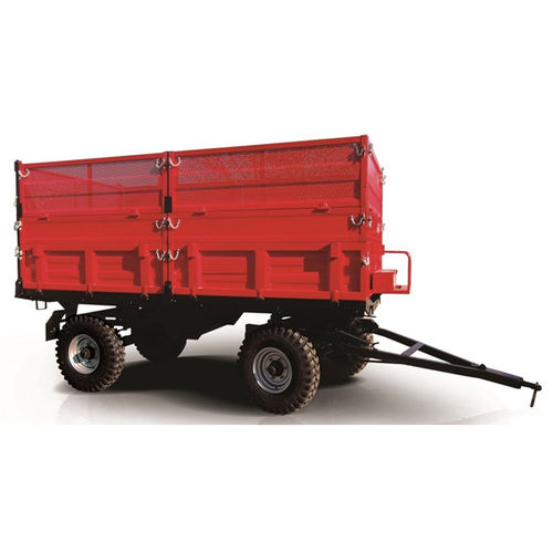 Carreta basculante - DEMIR PACKING AND AGRICULTURAL MACHINERY - com 2 eixos / para silagem / 6 toneladas