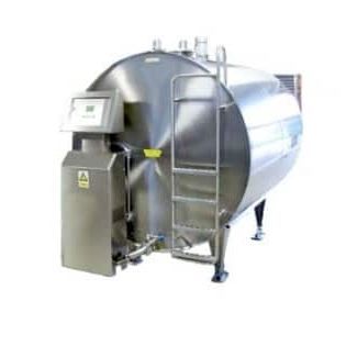 Tanque para leite - agromaster - horizontal / em aço inoxidável / com sistema de refrigeração