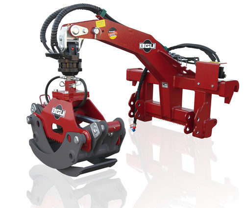 Garra para toras agrícola - HVZ 1300 - suema - para carregadeira