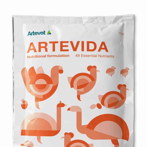 Suplemento para animais -  Artevida - artevet - para aves / de vitaminas / seco