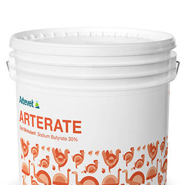 Aditivo alimentar acidificante - Arterate - artevet - ativador de crescimento / para aves / seco