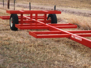 Carreta Gooseneck - apache - com 1 eixo / agrícola / para fardos