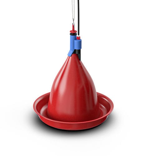 Bebedouro para aves - Jumbo – T - Giordano Global - tipo cocho / de campânula / em plástico