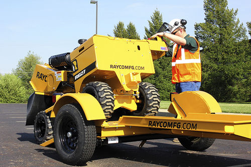 Carreta prancha - TRSJRW / TRSJRWB - Rayco - autopropelida / com 1 eixo / agrícola