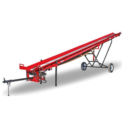 Transportador para lenha - C32B - hud-son - de esteira / móvel / inclinado