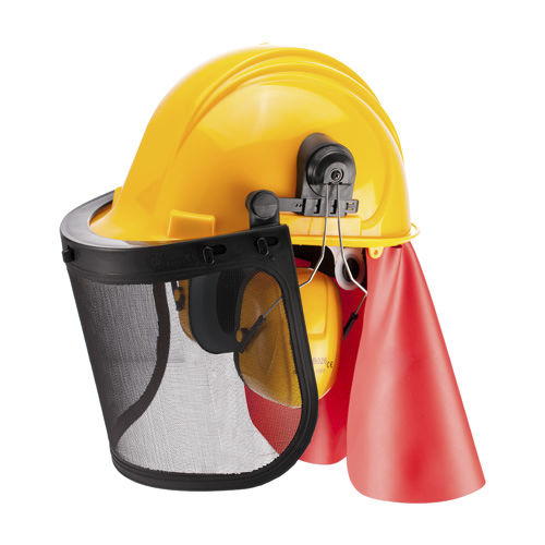 Capacete de proteção - B205 - Bei Bei Entreprise co., Ltd - com viseira / em material plástico