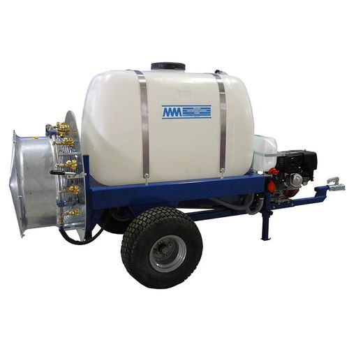 Atomizador de arrasto - M2103 series - M.M.SRL - para viticultura / para culturas arbóreas / para grandes áreas de cultivo