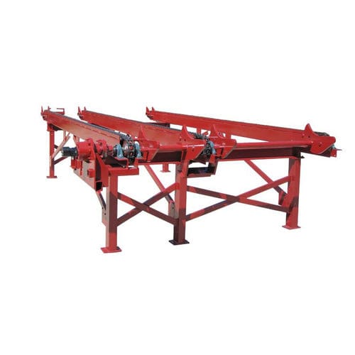 Mesa carregadora e alimentadora de toras - meadows mills