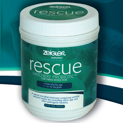 Suplemento para animais - Rescue  - zeigler feed - para camarão / seco / para otimização da taxa de crescimento