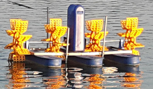 Aerador para aquicultura - 1.0 HP 4 - SHIVAQUA - de pás
