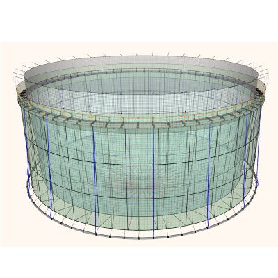 Tela para aquicultura contra predadores - FY-450T,FY-500T,FY-560T	 - Toford - em nylon