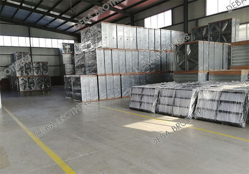 Ventilador para galpão agrícola - Qingdao Deba Brother Machinery Co.,Ltd - de circulação de ar / de extração / centrífugo