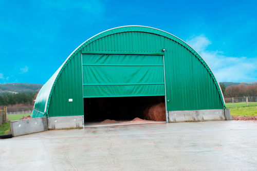 Entreposto para equipamento agrícola - SHELTER/SHED - Invernaderos FERTRI - para gado / para feno / modular